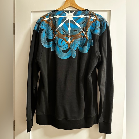 Men Marcelo Burlon Snake sweater size M - Picture 2 of 4